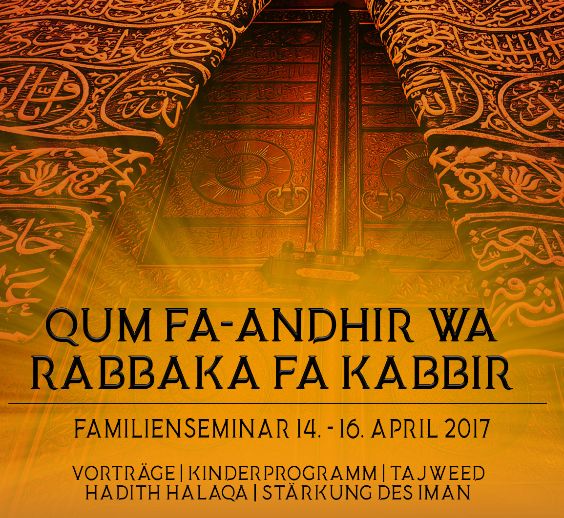 Qum fa andhir! Familien Islam-Seminar an Ostern in den Schweizer Bergen