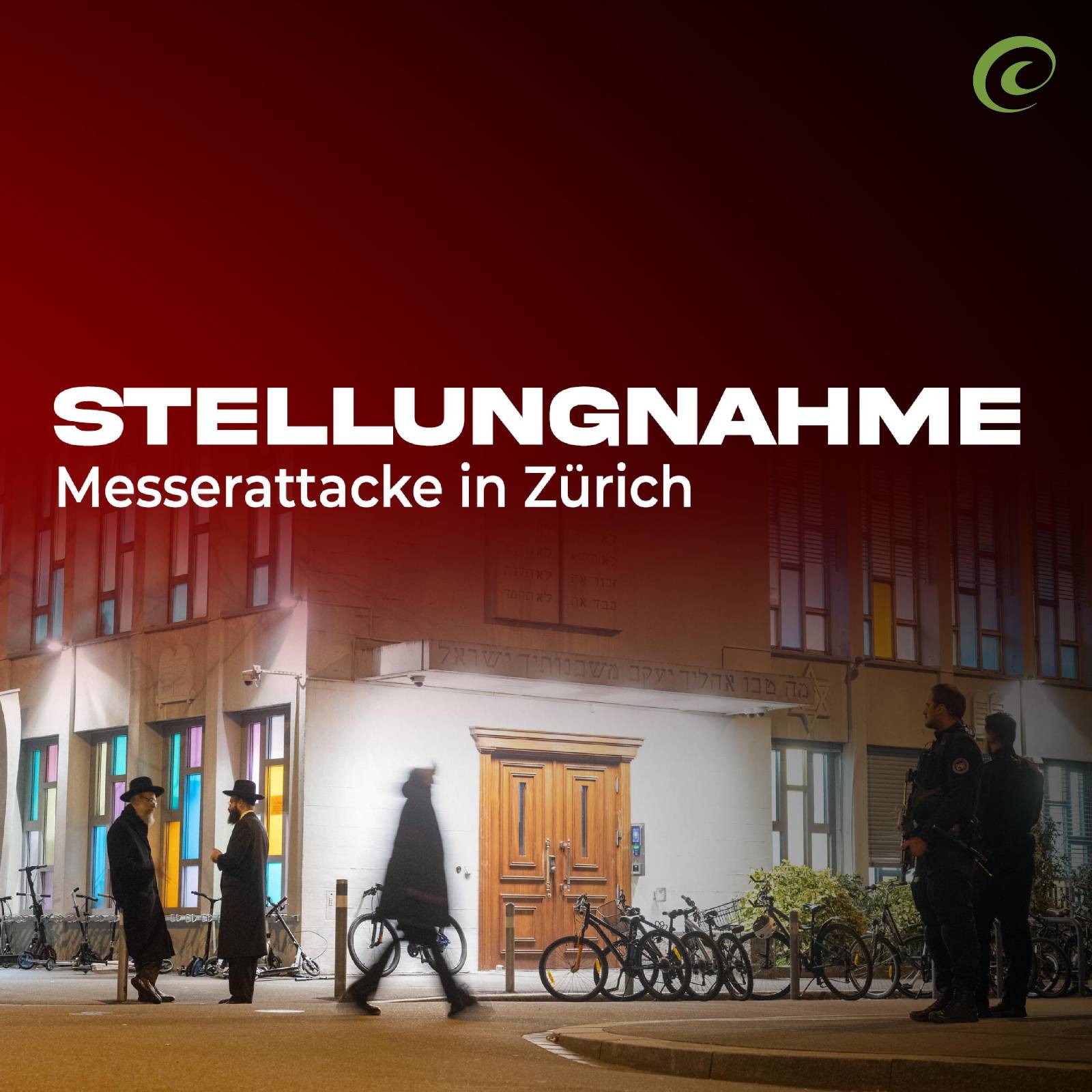 Der Islamische Zentralrat verurteilt den brutalen Messerangriff auf einen Juden in Zürich