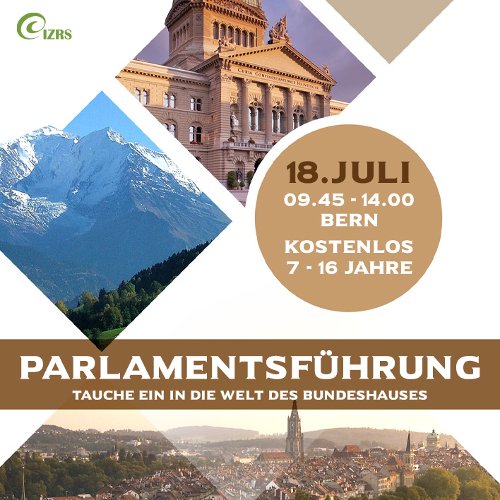 Parlamentsführung in Bern- 18. Juli 2020