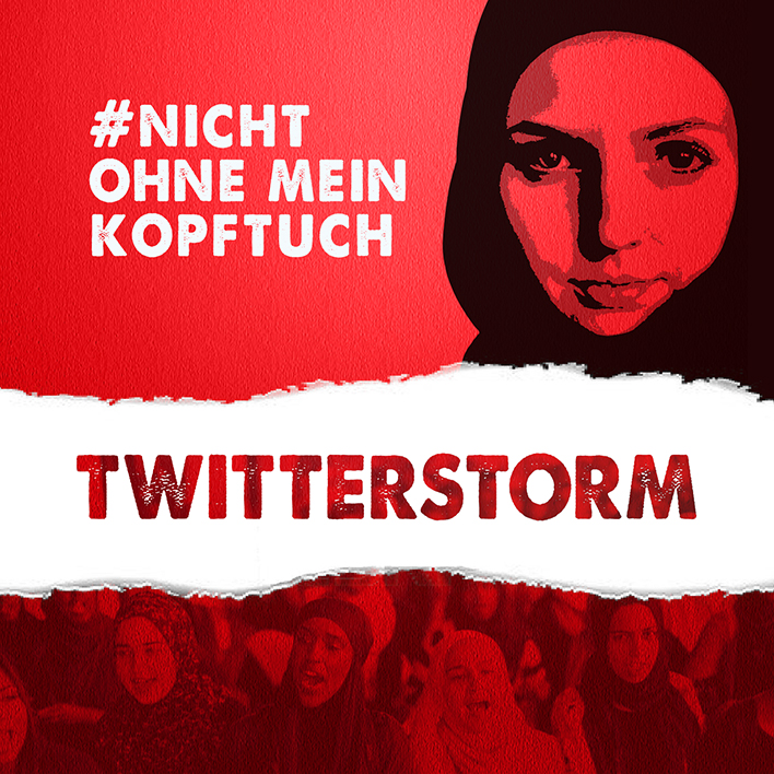Nein zum Verbot des Hijâbs! Mach mit beim Twitter-Sturm am 2. Juni 2019