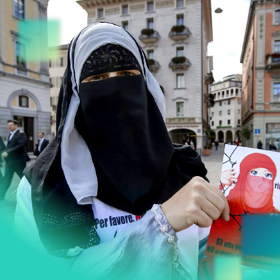 Der Weg zur Anerkennung führt im Niqâb übers Tessin