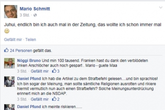 Strafbefehl: Wiler SVP-Stadtparlamentarier Mario Schmitt wollte «Islam ausrotten»