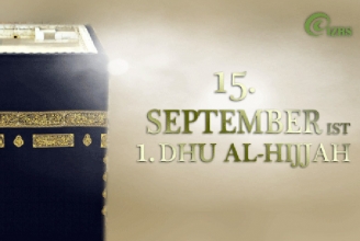 Dienstag, 15. September 2015 ist der erste Dhul Hijja 1436 – Eid al-Adha fällt auf 24.09.2015