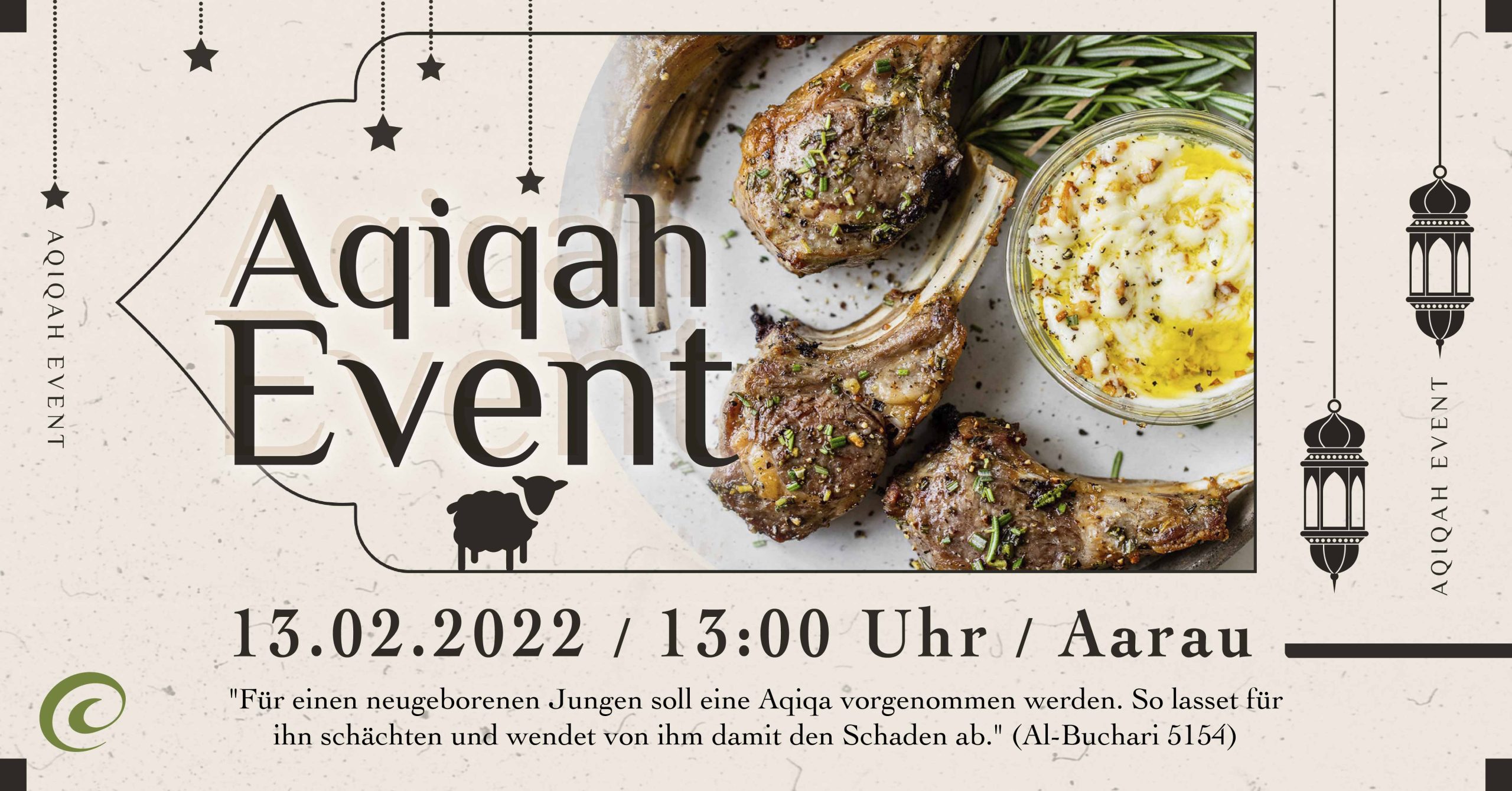 Aqiqa-Event am 13. Februar in Aarau
