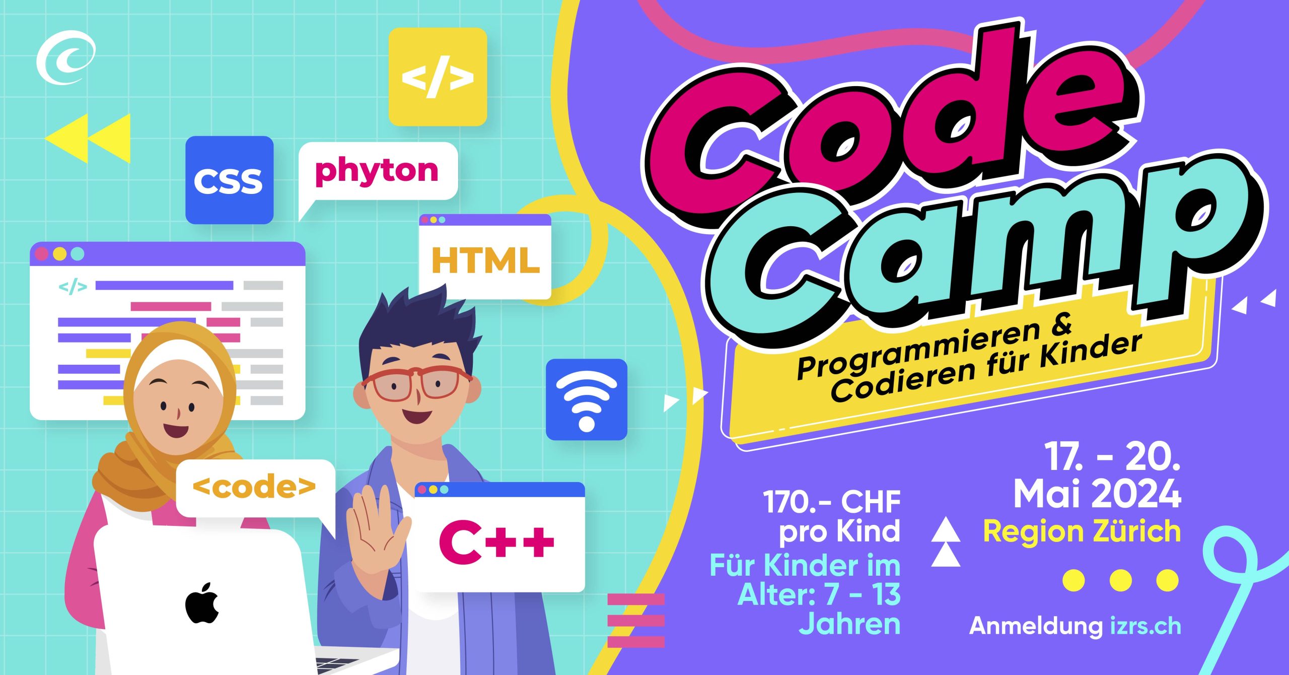 Dreitägiges Code-Camp für Kinder und Jugendliche