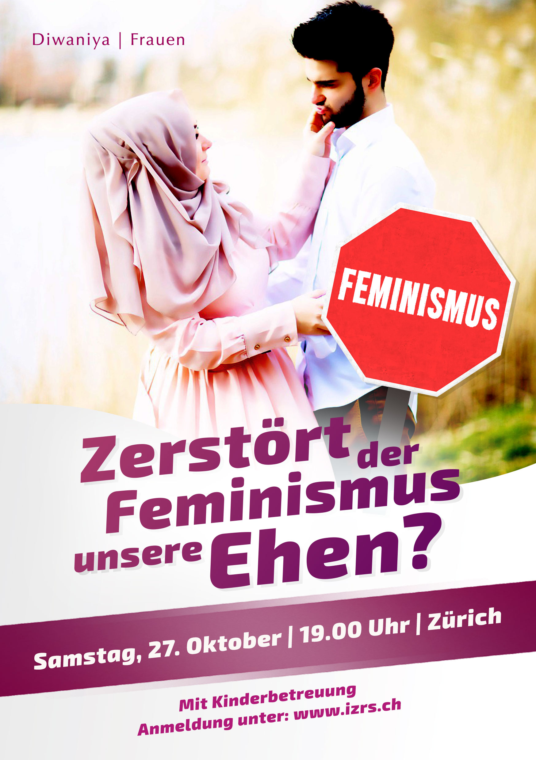 Frauen-Diwâniya Zürich: “Zerstört der Feminismus unsere Ehen?”