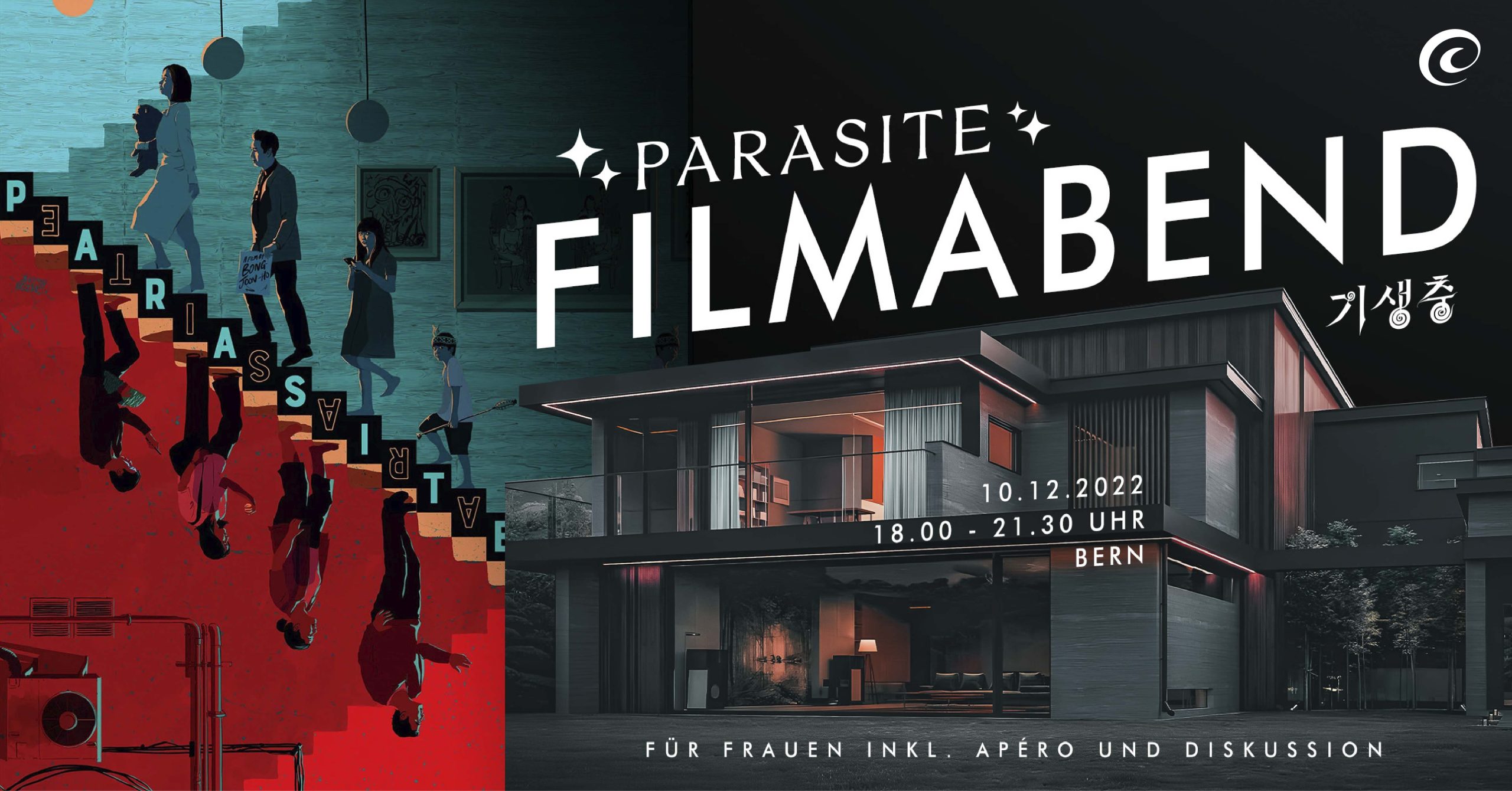 Einladung zum Filmabend Parasite – Sisters only Event