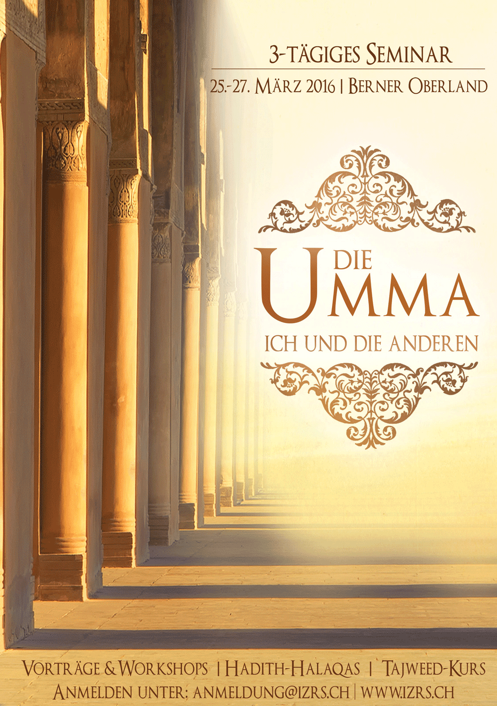 «Die Umma, ich und die andern» – Dreitägiges Intensivseminar an Ostern 25.-27.3.2016
