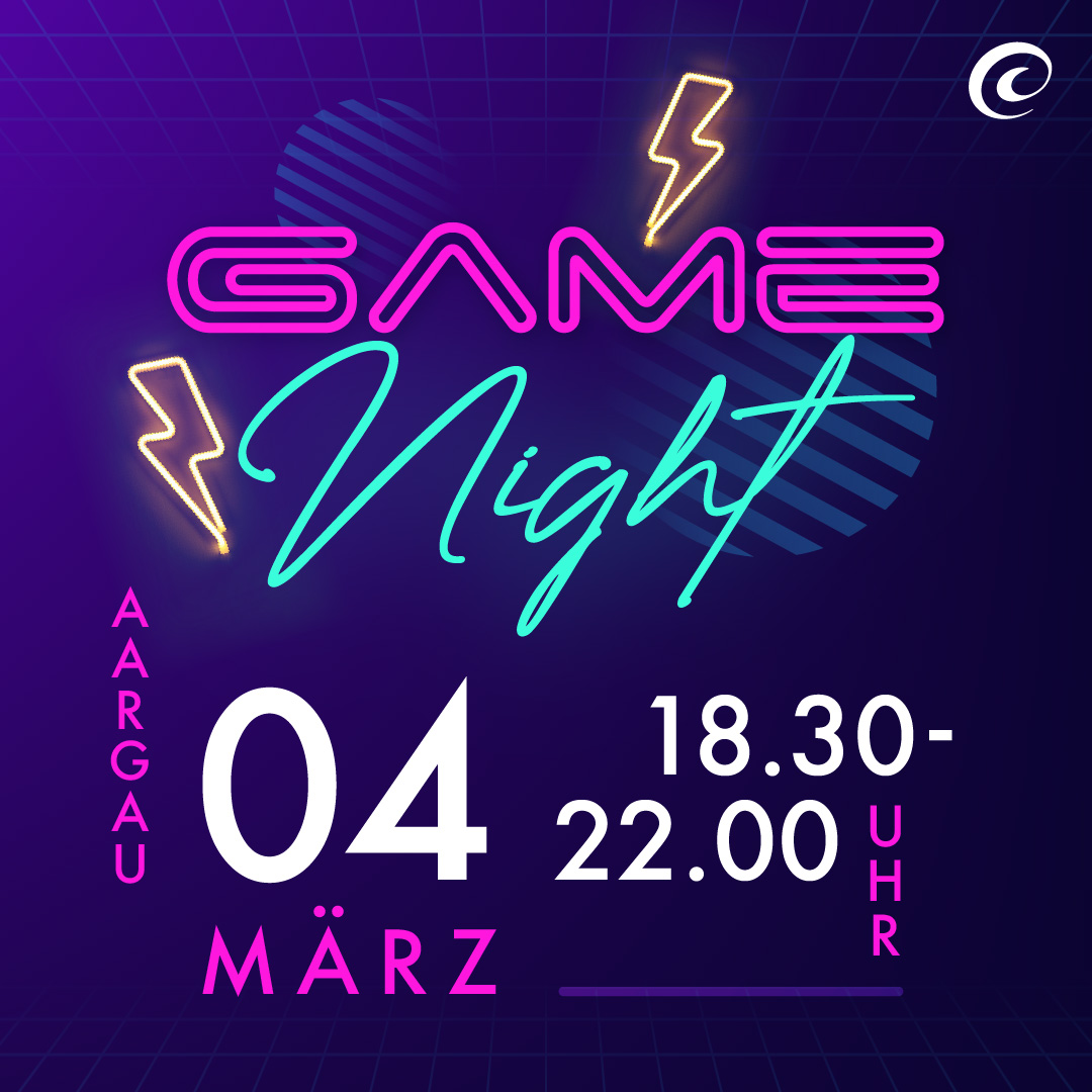 Game Night für Jugendliche in Aargau – 4. März