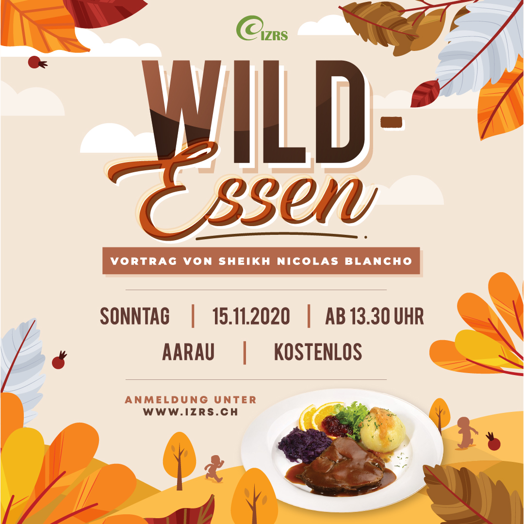 Einladung zum jährlichen Halal-Wild-Essen [abgesagt]