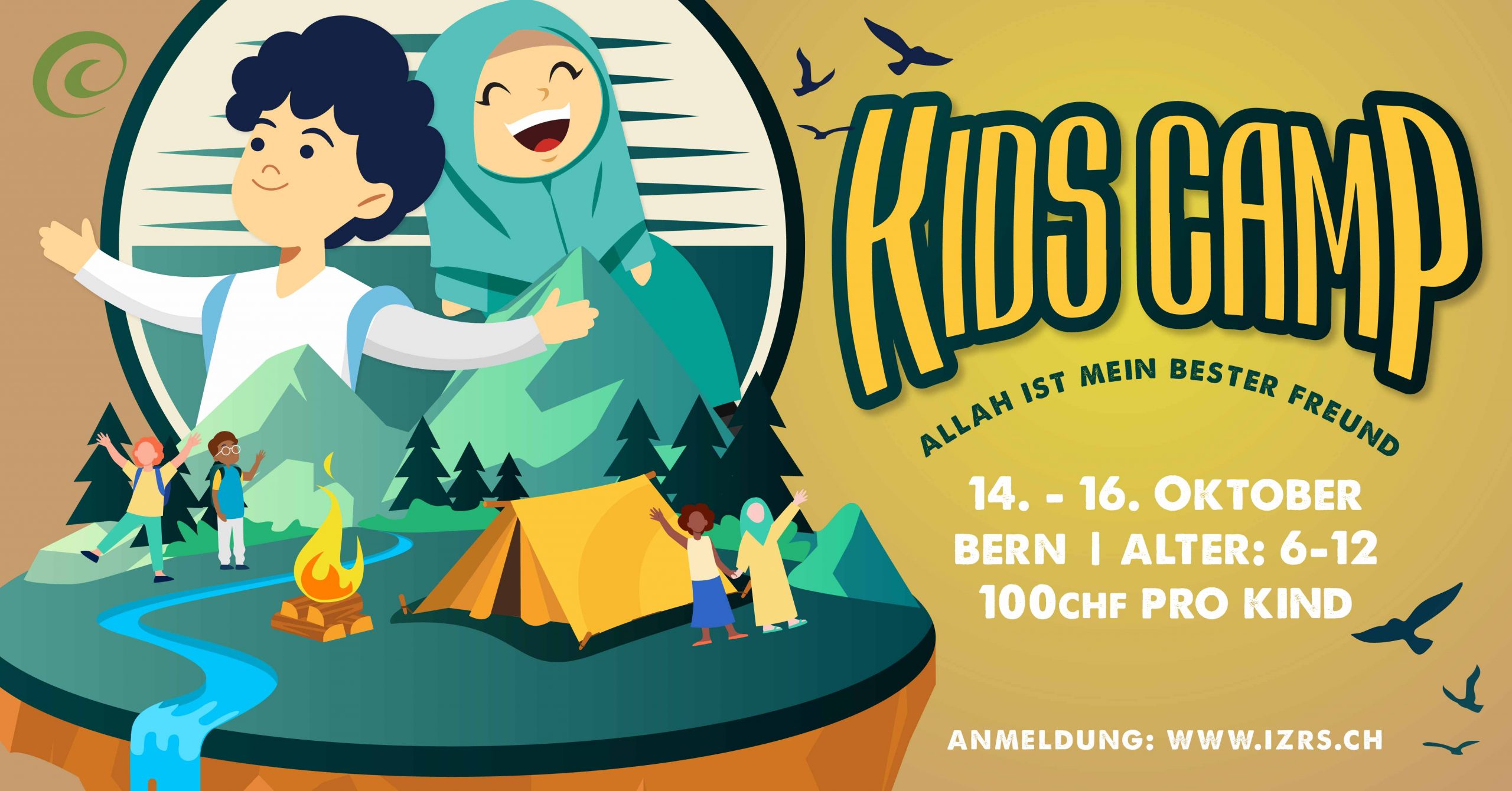 Muslim-Kids-Camp vom 14. – 16. Oktober in Bern
