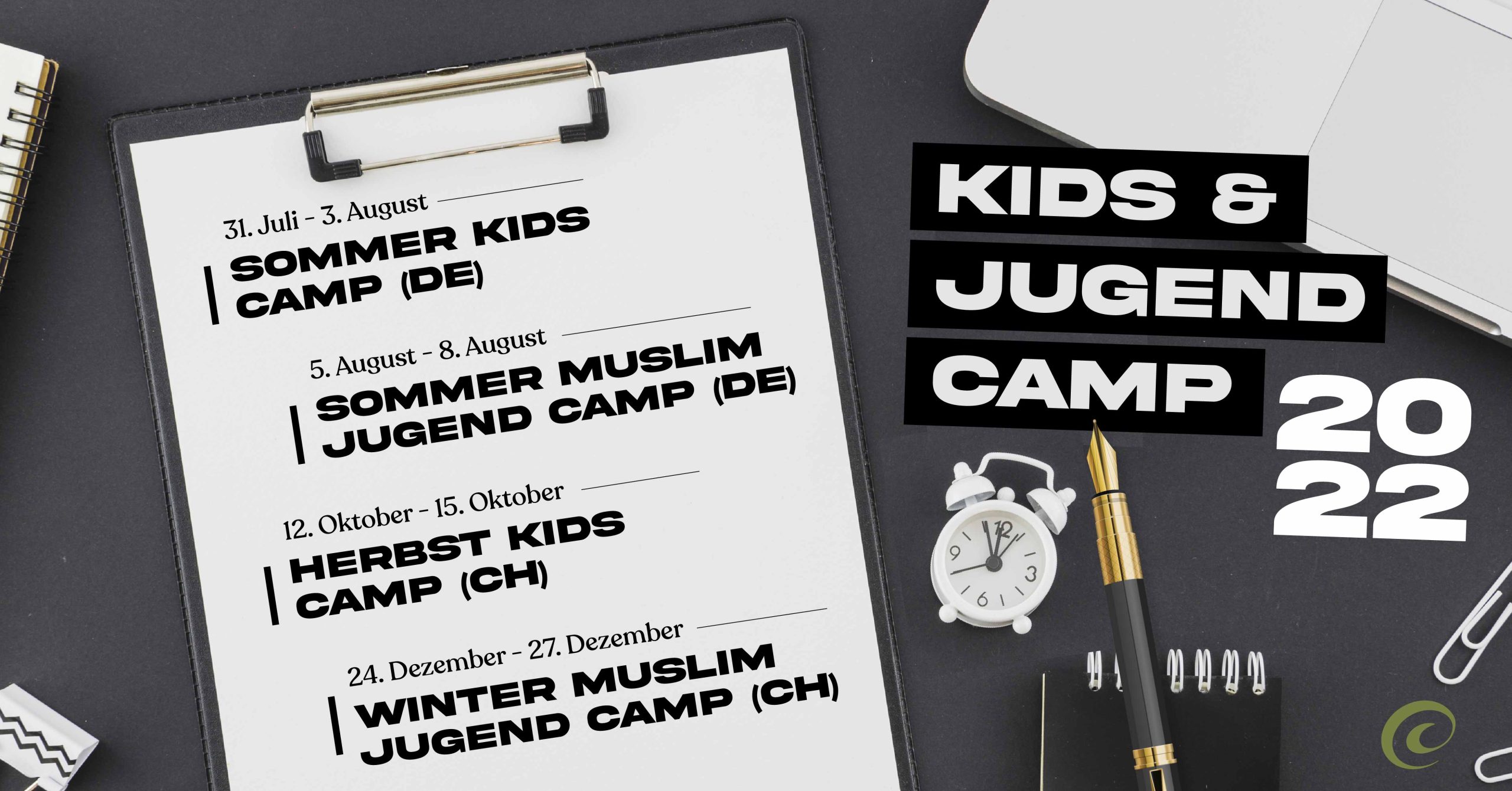 Muslim Kids & Jugend Camps 2022 in Deutschland und der Schweiz