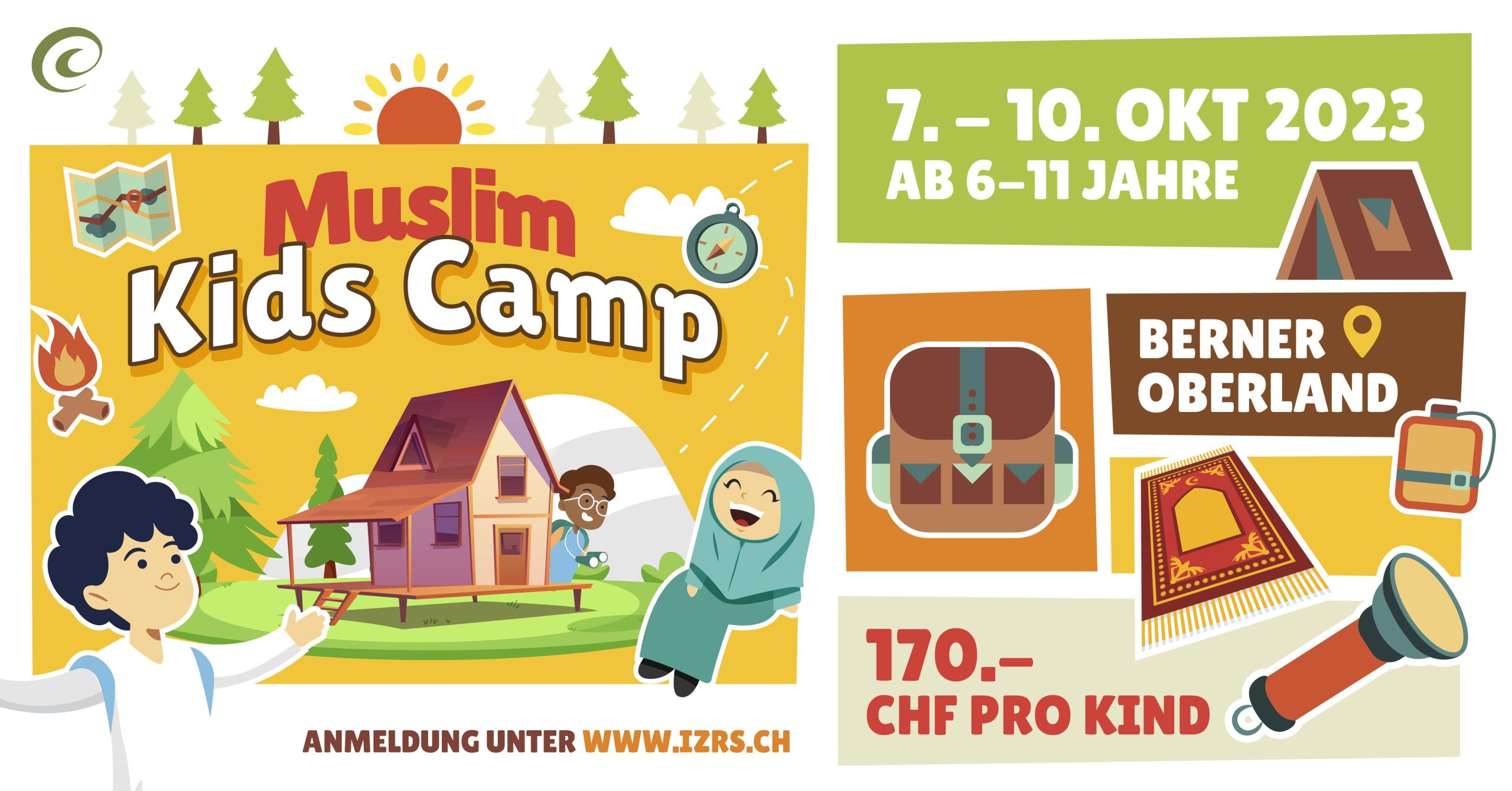 Muslim Kids Camp vom 7.-10.10. im Berner Oberland