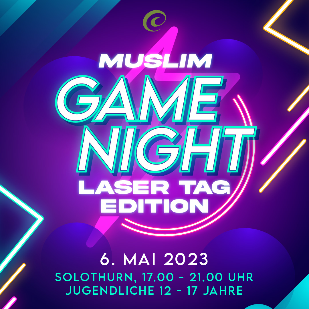 Muslim Game Night – Laser Tag Edition für Jugendliche am 6. Mai in Solothurn