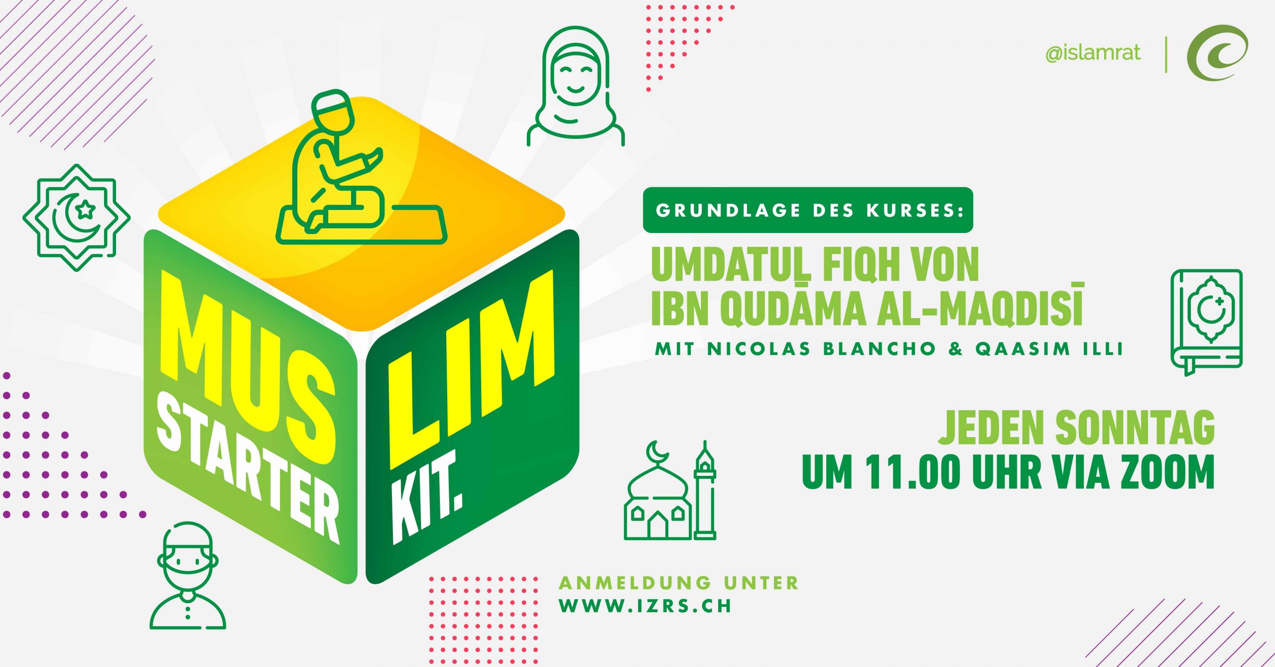 Muslim-Starterkit: Fiqh der gottesdienstlichen Handlungen – Jeden Sonntag via Zoom