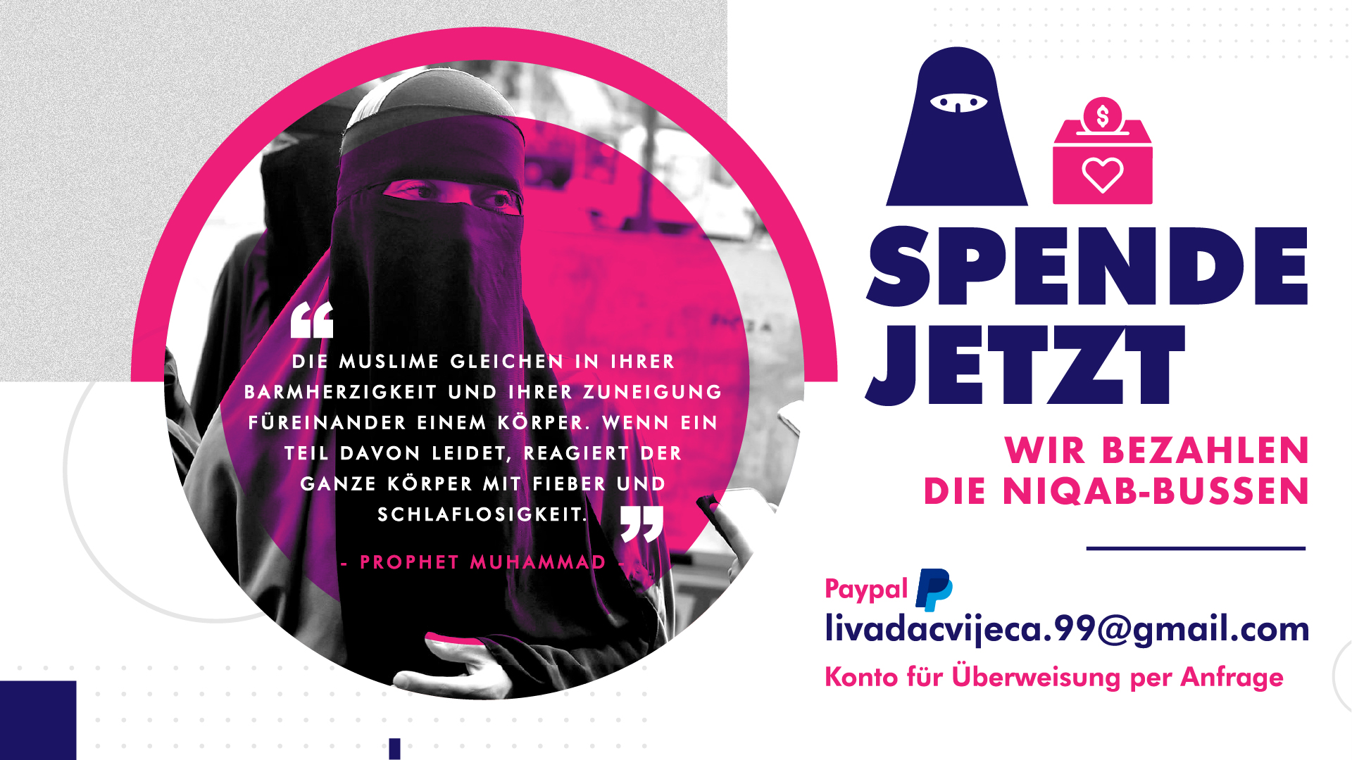 Spenden-Pool für Niqab-Bussen [Schweiz]
