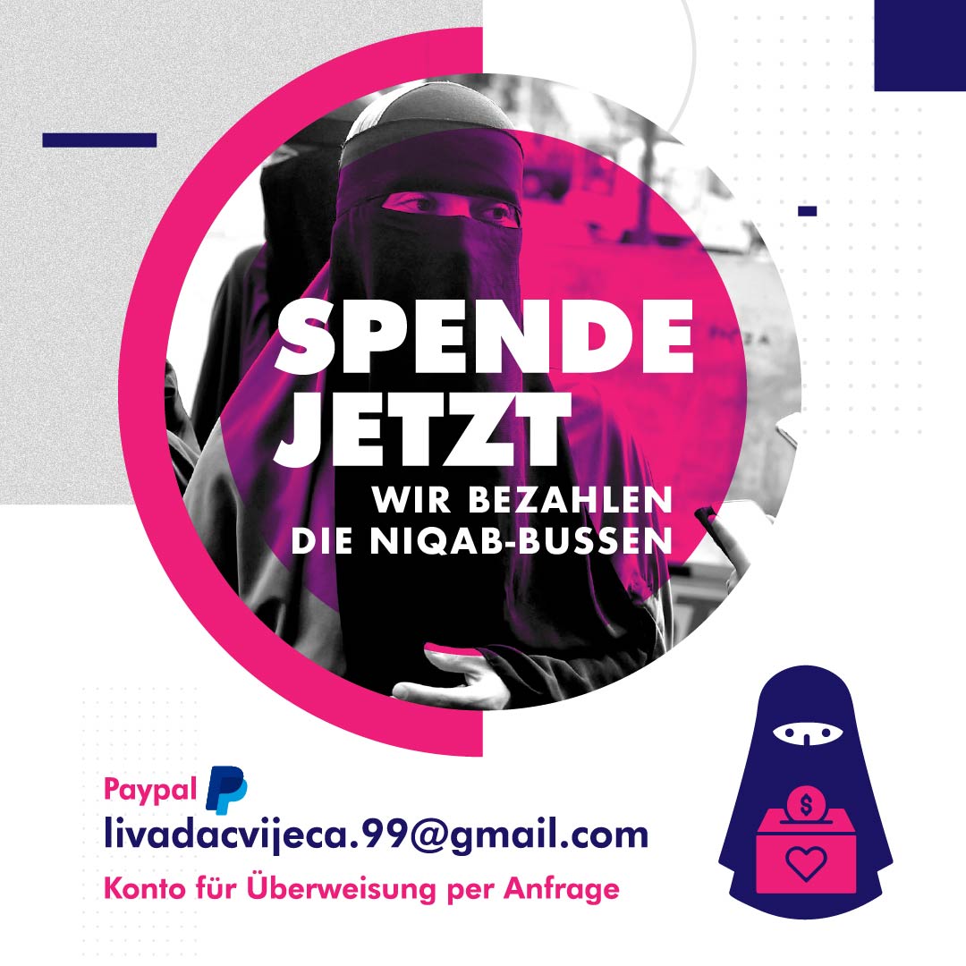 Spenden-Pool für Niqab-Bussen [Schweiz]