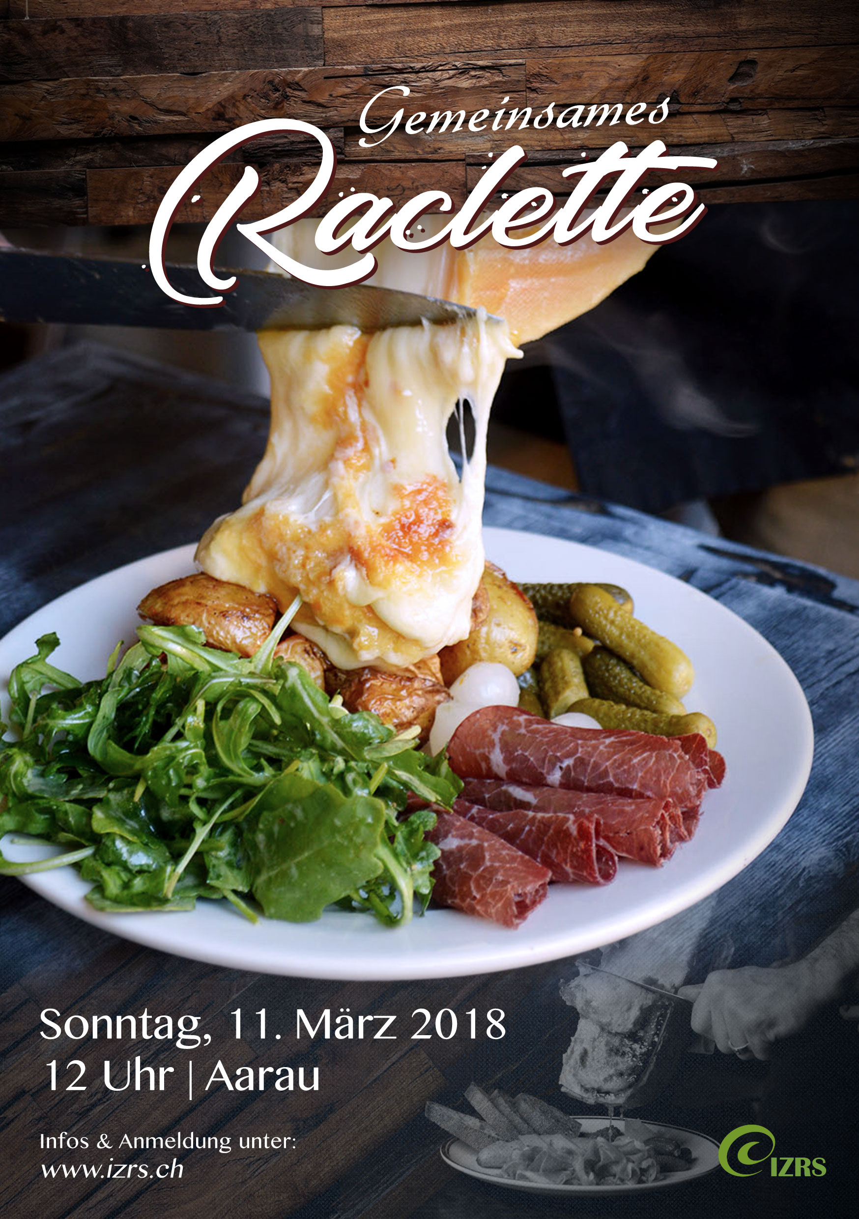 Öffentlicher Raclette-Plausch in Aarau