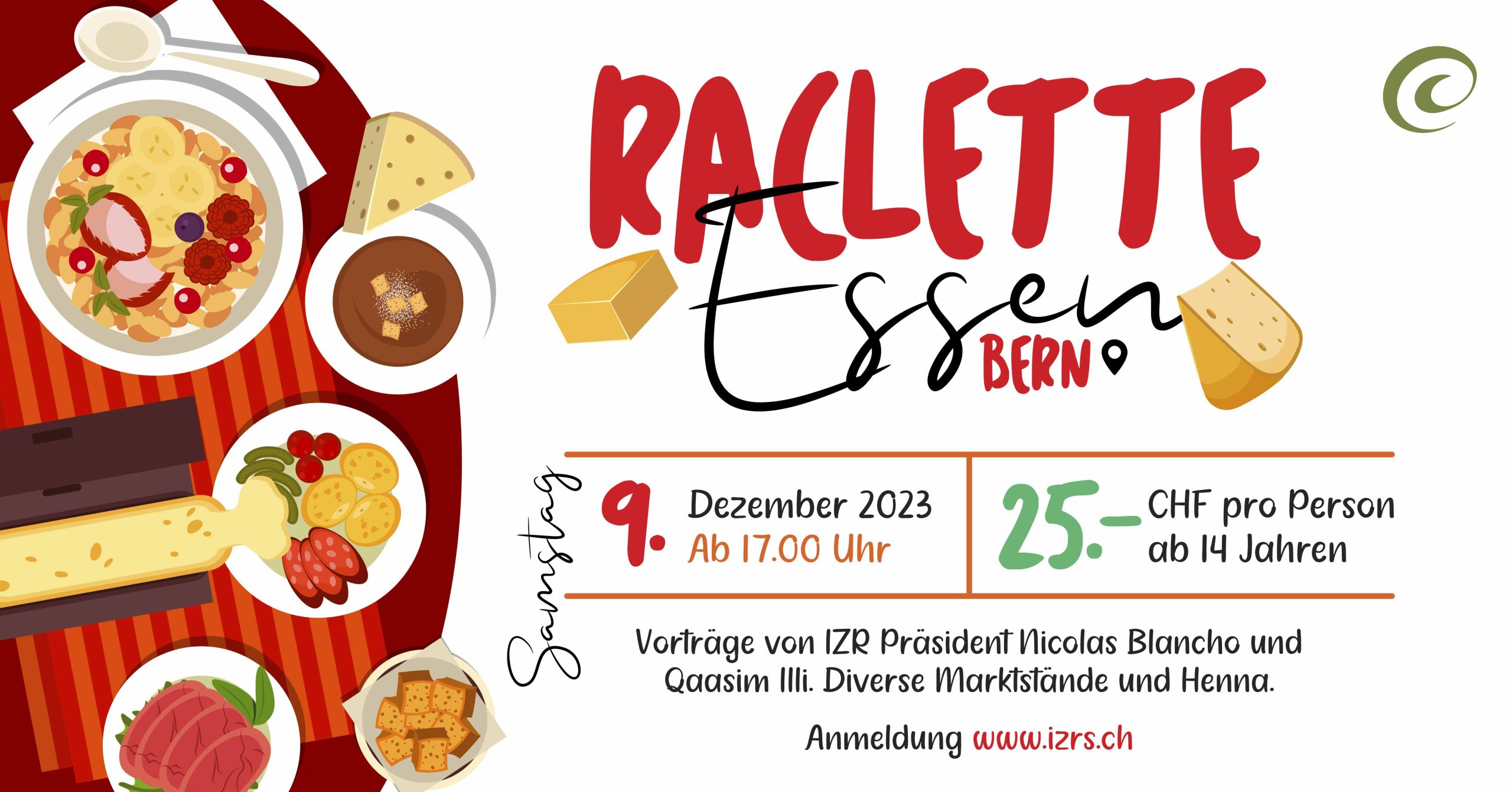 Raclette Abend – Muslims meet in Bern