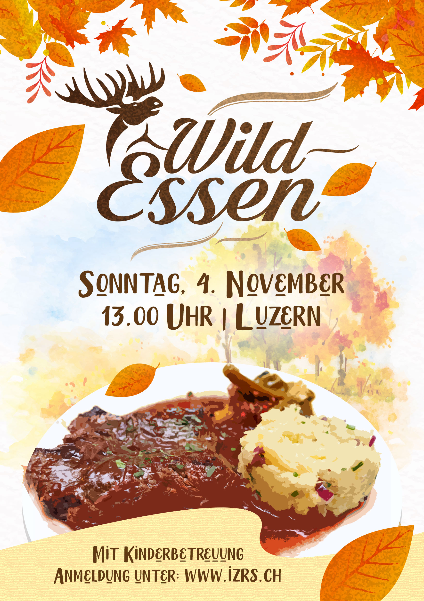Einladung zum Halal-Wild-Essen in Luzern