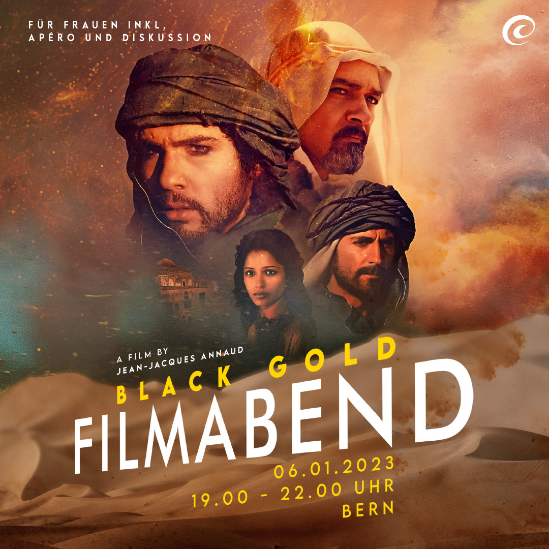 Einladung zum Filmabend Black Gold – Sisters only Event