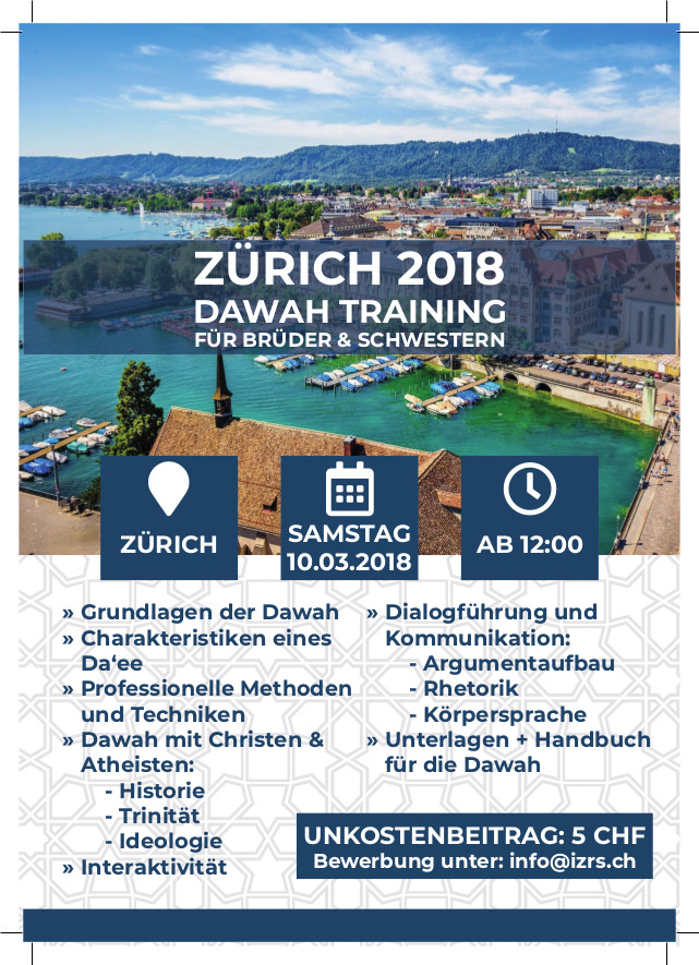 Dawah-Training in Zürich