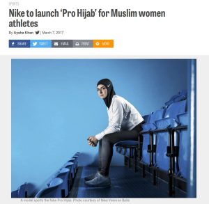 Nike-Hijab: Grund zur Freude oder Sprungbrett zur sexuellen Objektivierung?