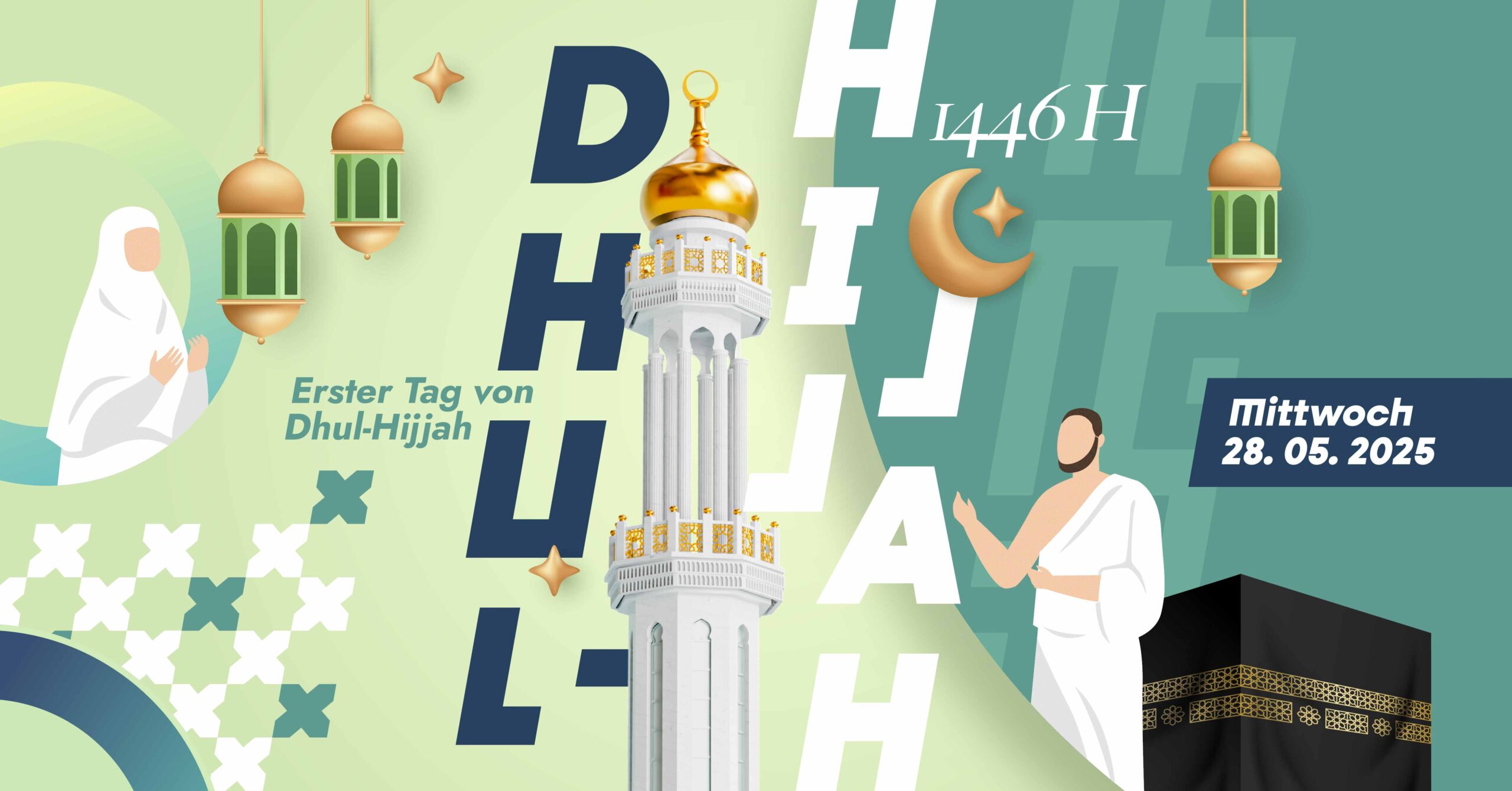 Dhul Hijja, Arafat, Eid ul Adha – Alle Daten auf einen Blick