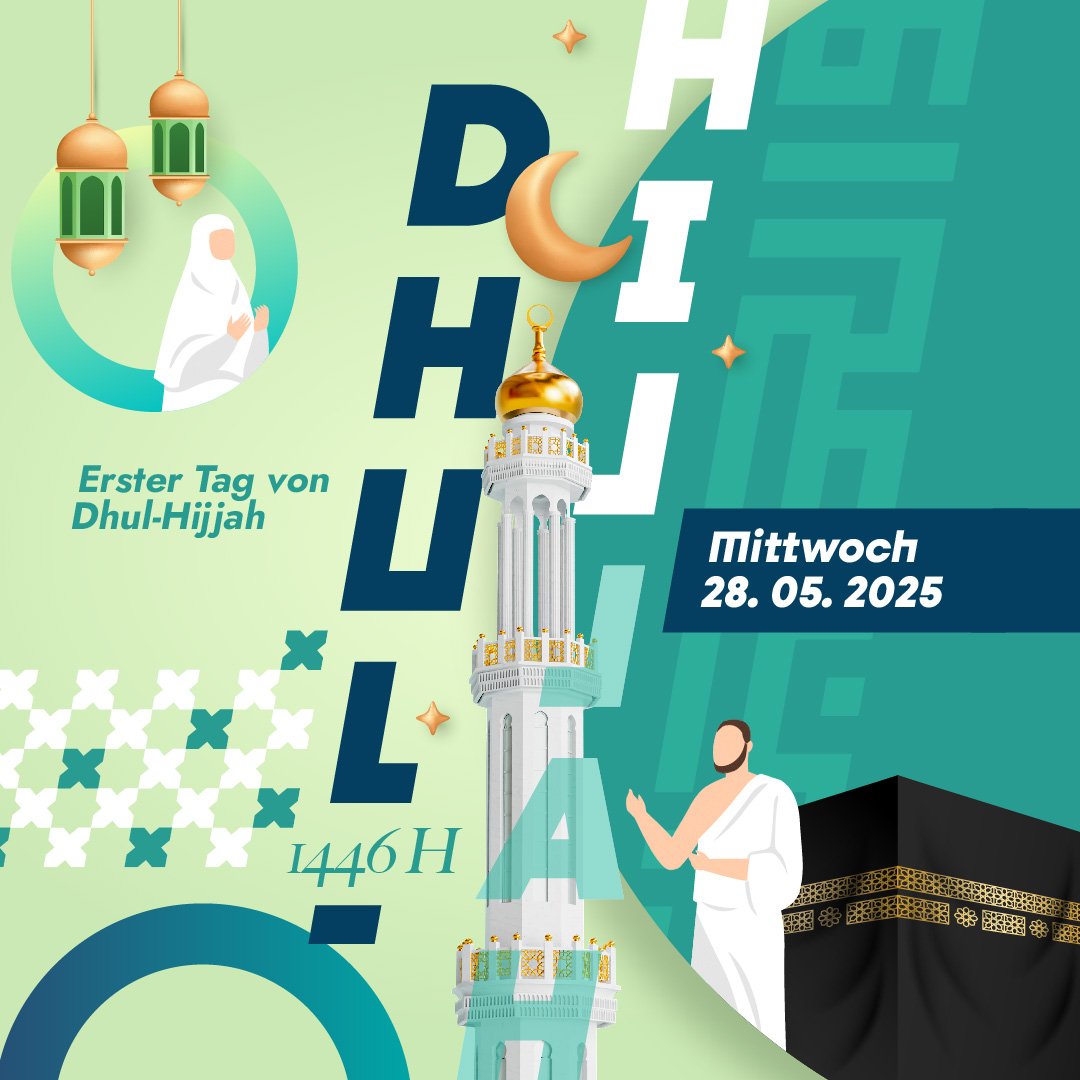 Dhul Hijja, Arafat, Eid ul Adha – Alle Daten auf einen Blick