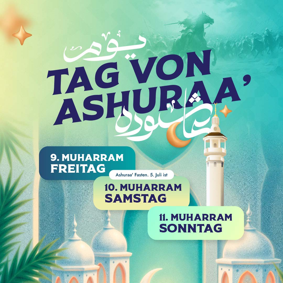 Am 4. und 5. Juli: Der beste Weg, Ashura zu fasten