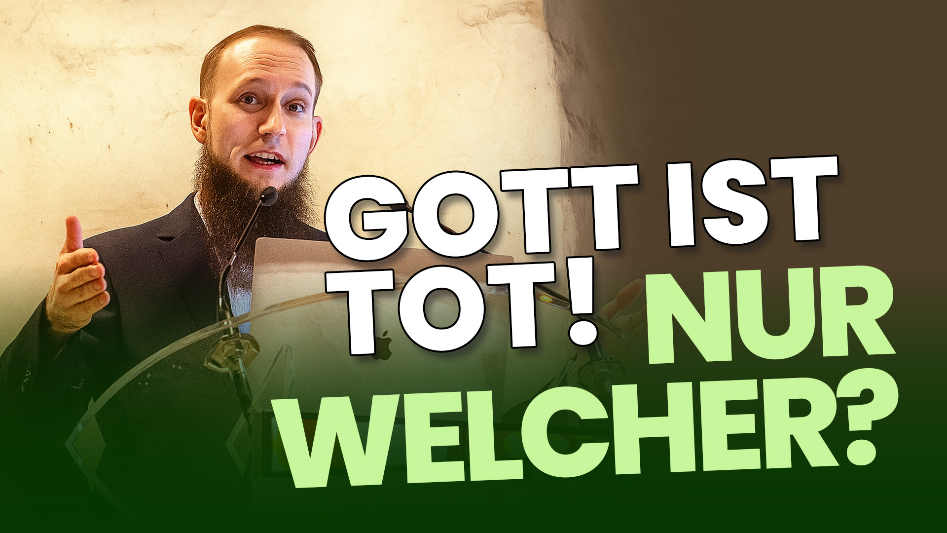 Gott ist tot, nur welcher? Teil 1