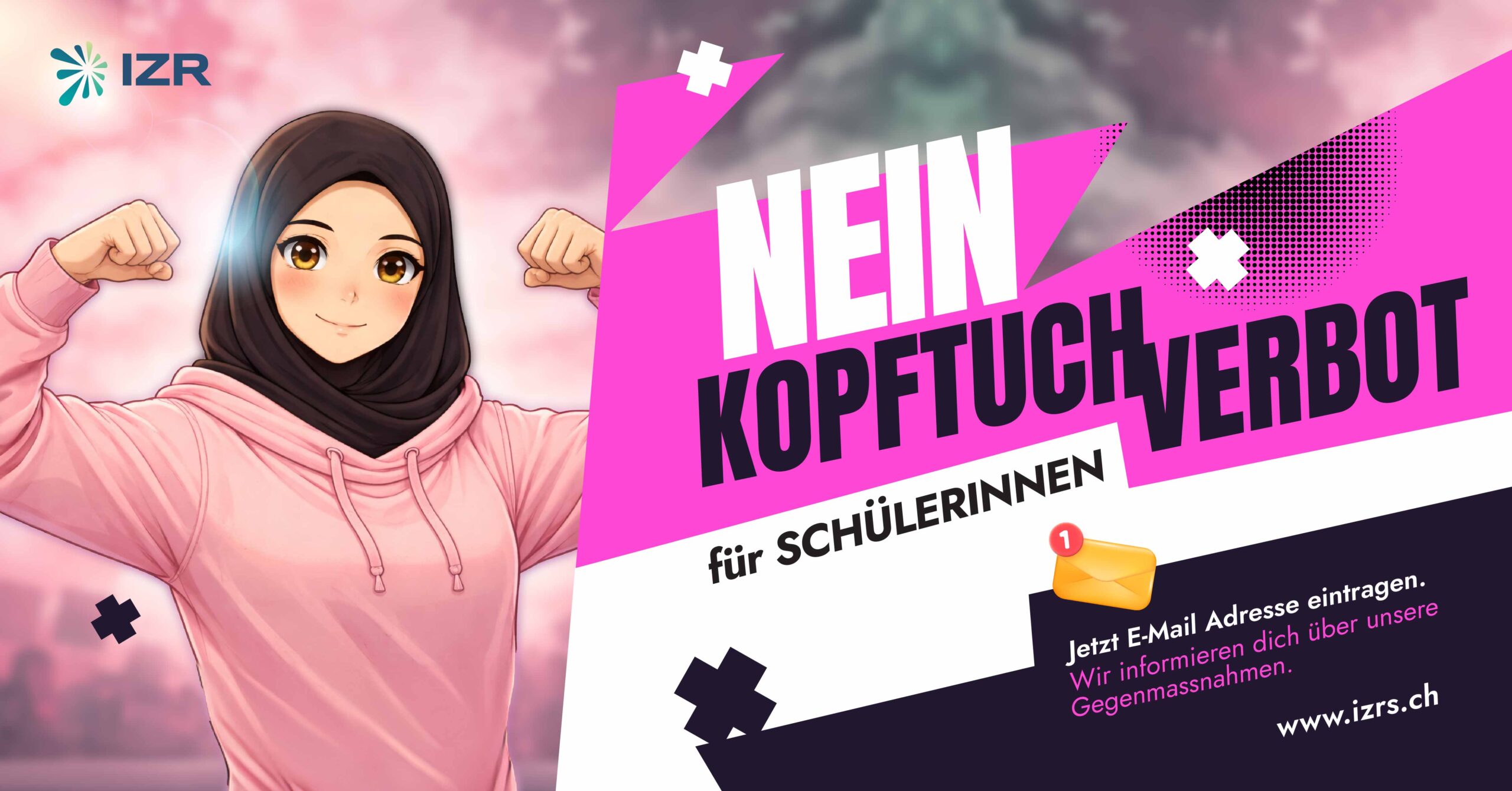 Nein zum Kopftuchverbot an Zürcher Schulen. Jetzt handeln!