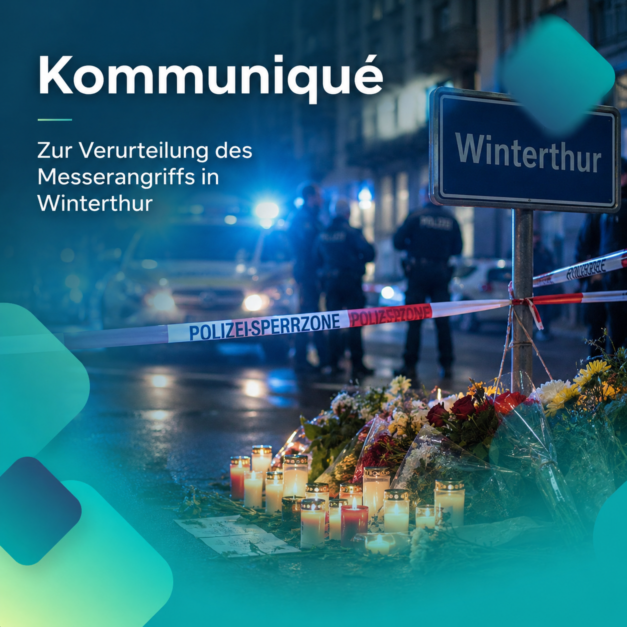Messerangriff am Bahnhof Winterthur – der IZR verurteilt die Tat aufs Schärfste