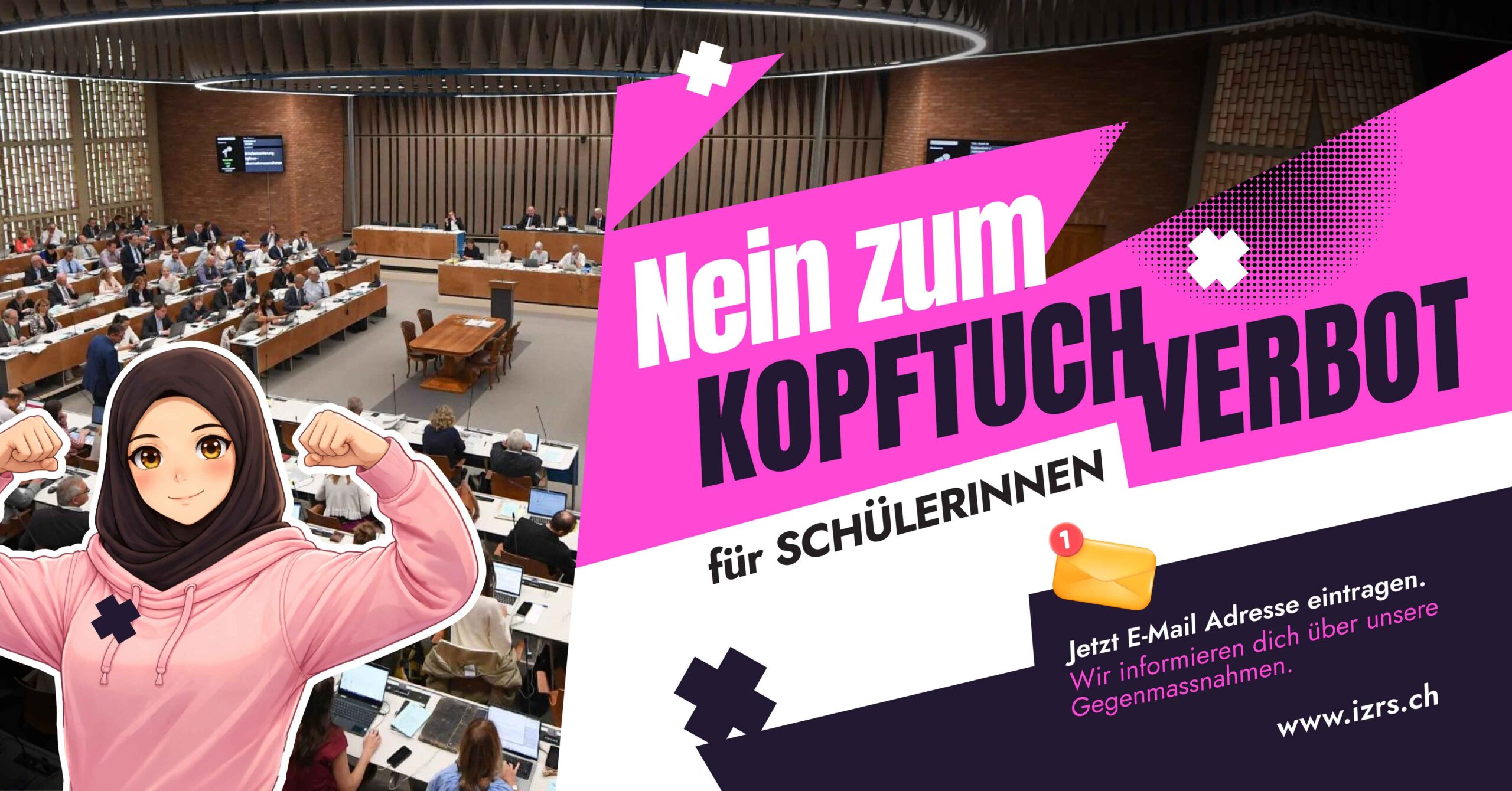 Zürcher Kopftuchverbot nimmt nächste Hürde – Jetzt handeln!