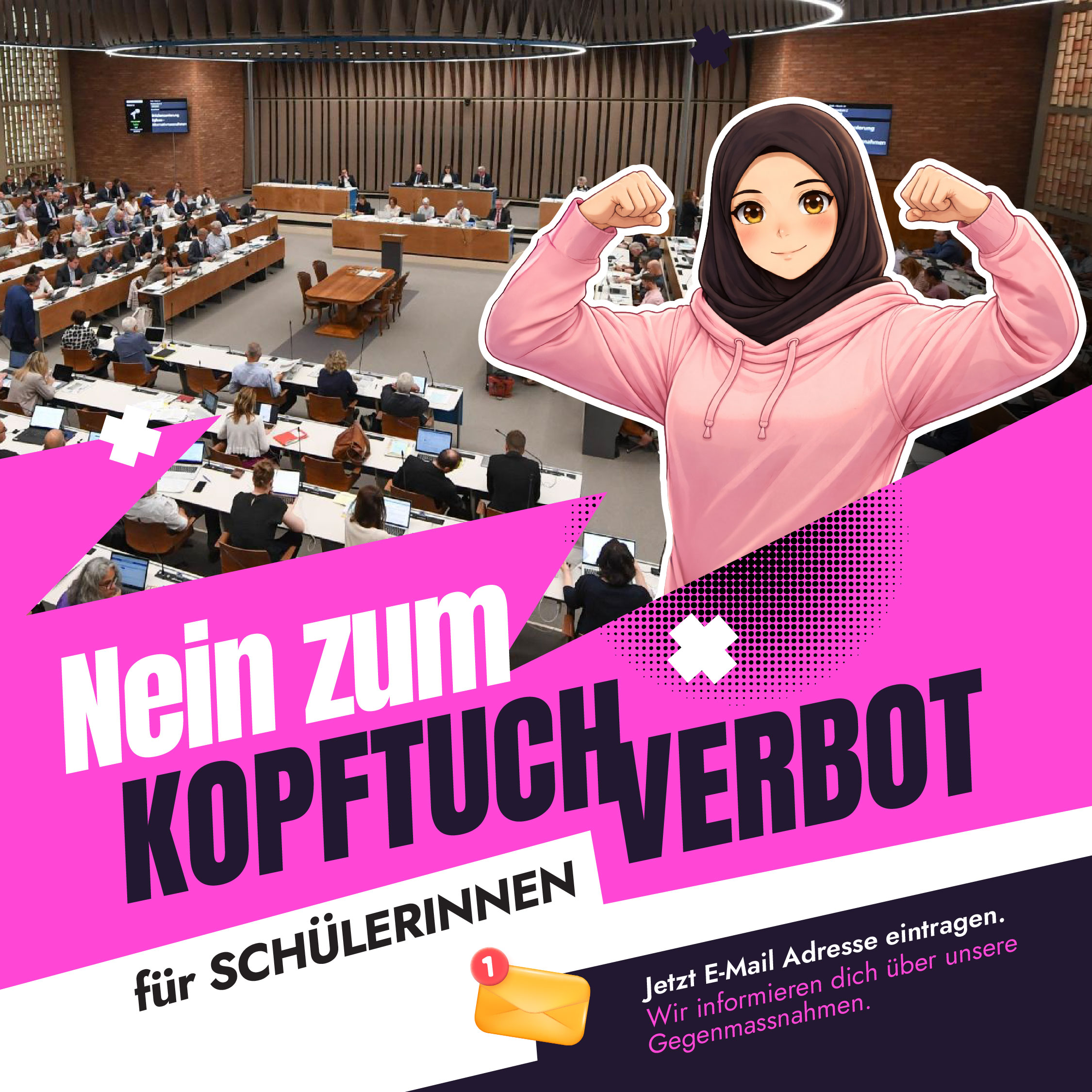 Zürcher Kopftuchverbot nimmt nächste Hürde – Jetzt handeln!